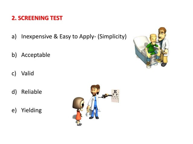 Screening for Diseases | PPTX