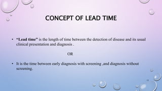 Screening for diseases | PPTX