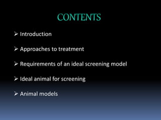 Screening methods for Anti Ulcer Drugs | PPTX