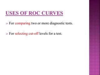 Screening and diagnostic tests | PPTX