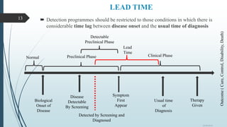 Screening for disease | PPTX