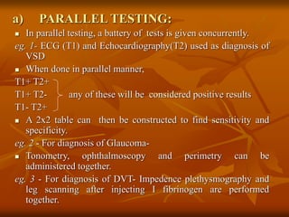 T2 Testing Screening for disease.ppt