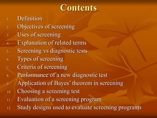 Screening for disease.ppt