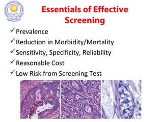 Screening in colorectal cancers dr. ashutosh | PPT