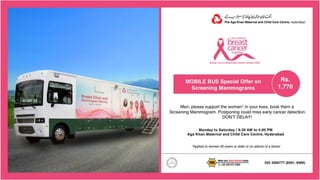 Screening Mammogram Offer | Hyderabad