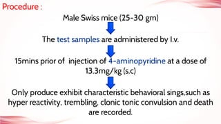 Screening Methods of Anti-epileptic drugs | PDF