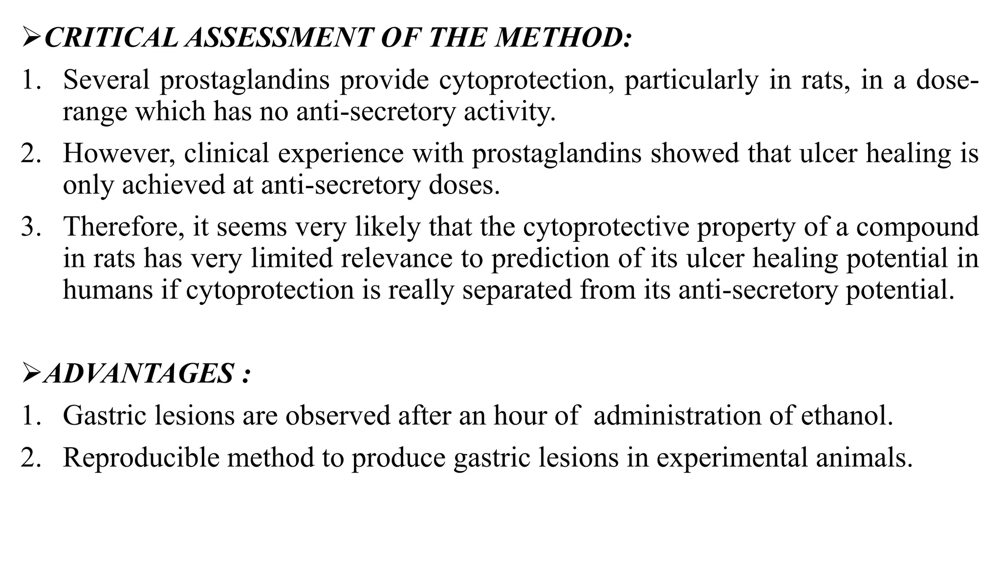 Screening of anti ulcer agents | PPTX