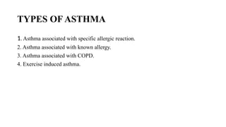 SCREENING OF ANTIASTHMATIC DRUGS.pptxxxx | PPTX