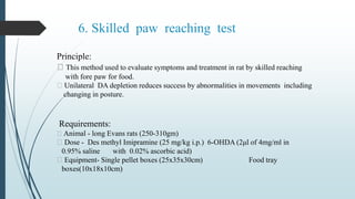Screening of antiparkinson agent | PPTX