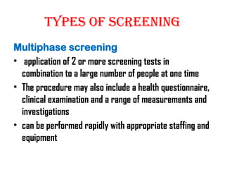 Screening Measurements screeningofdisease-171201141643.pptxjdiss | PPTX