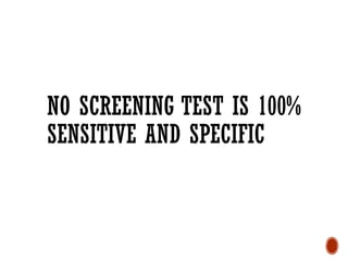 No Screening Comprehensive Overview of Disease Screening: Principles, Types, and ...