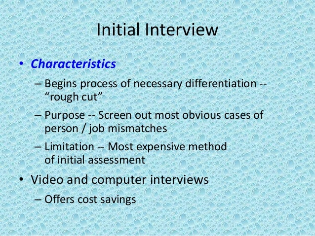 Screening Ppt