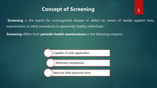 SCREENING TESTS | PPTX