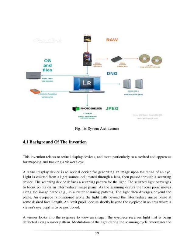 Screenless display report