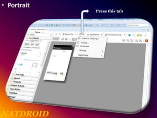 Screen orientations in android | PPSX