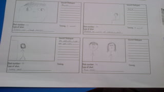 Preliminary Task - Script and Storyboard