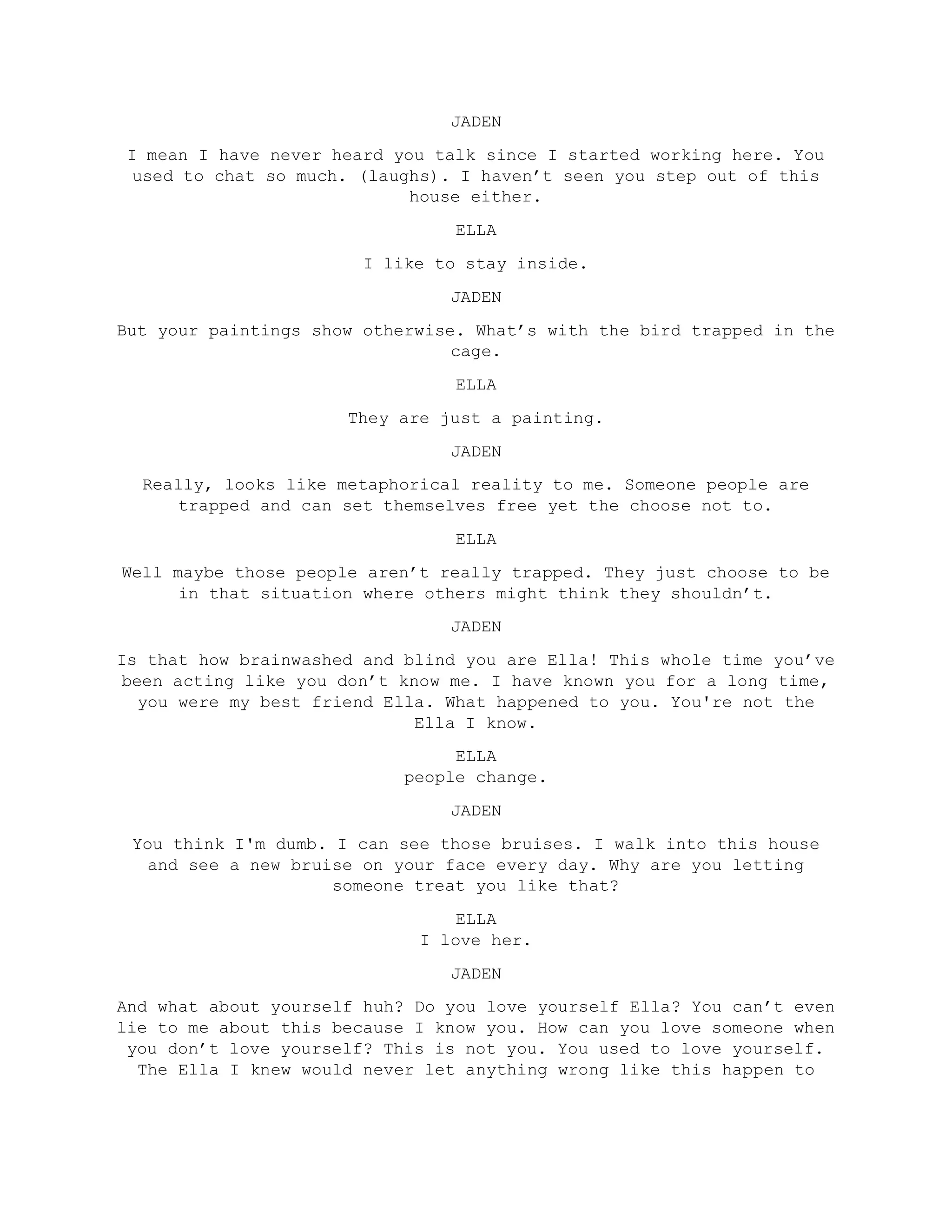 Screenplay - The Woman | PDF