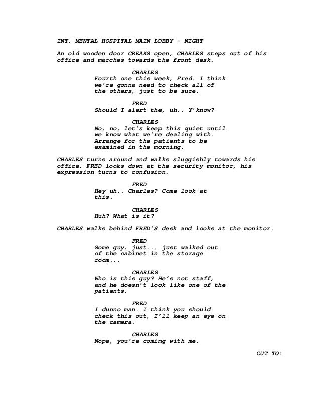 Screenplay final draft