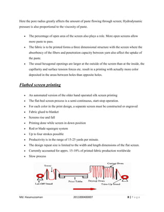 Screen Printing | PDF