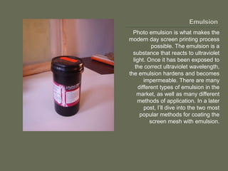 Uneven Emulsion :( Help? : r/SCREENPRINTING
