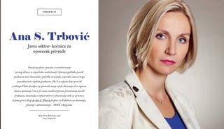 Prof. dr Ana Trbović, Aha, jun 2015.