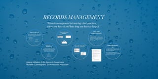Records Management EAA
