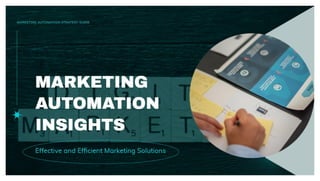 Marketing Automation Insights - Unlocking Success