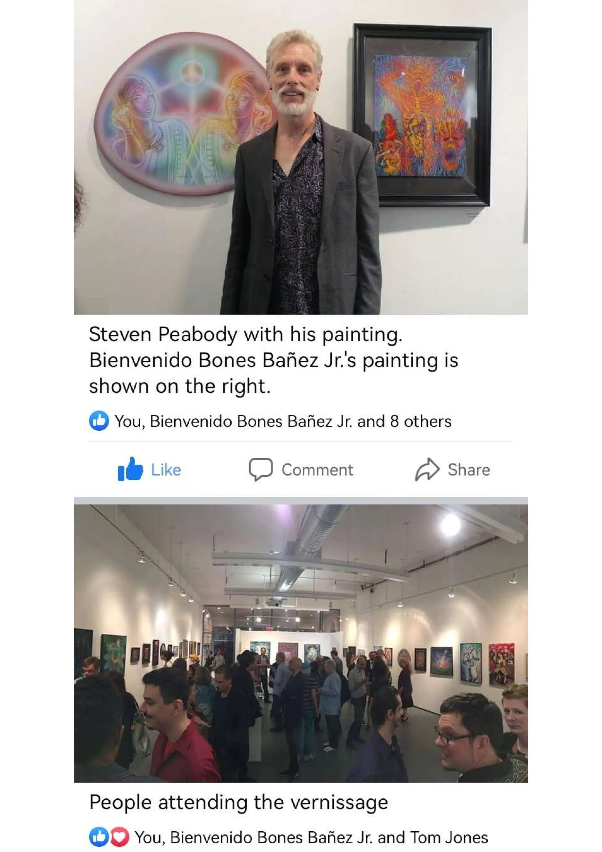 Visionaries Alchemy 2017, Olga Spiegel, Miguel Tio, France Garrido and Bienvenido Bones Bañez Jr. New York Art World Historical from Society Art of Imagination