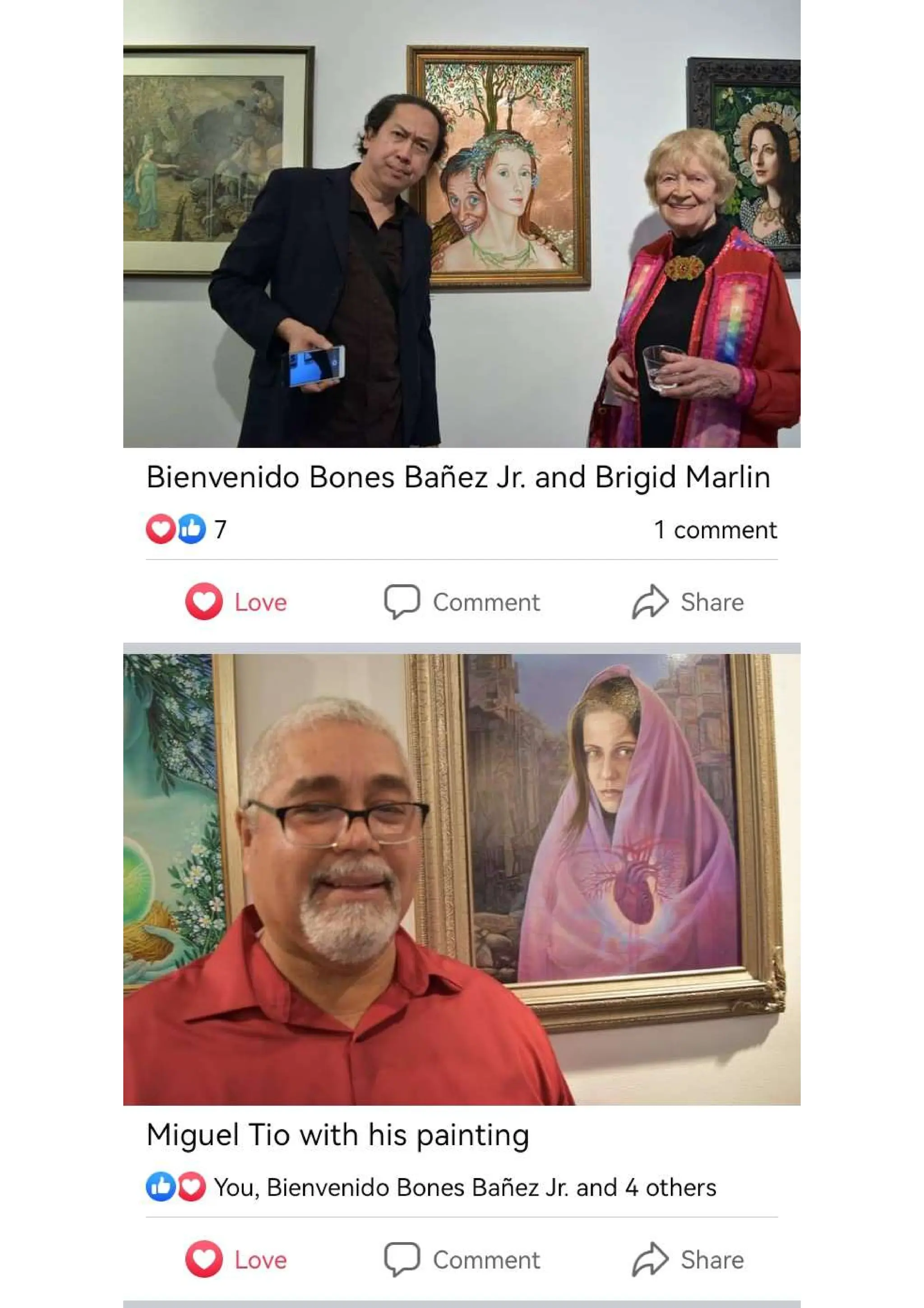 Visionaries Alchemy 2017, Olga Spiegel, Miguel Tio, France Garrido and Bienvenido Bones Bañez Jr. New York Art World Historical from Society Art of Imagination