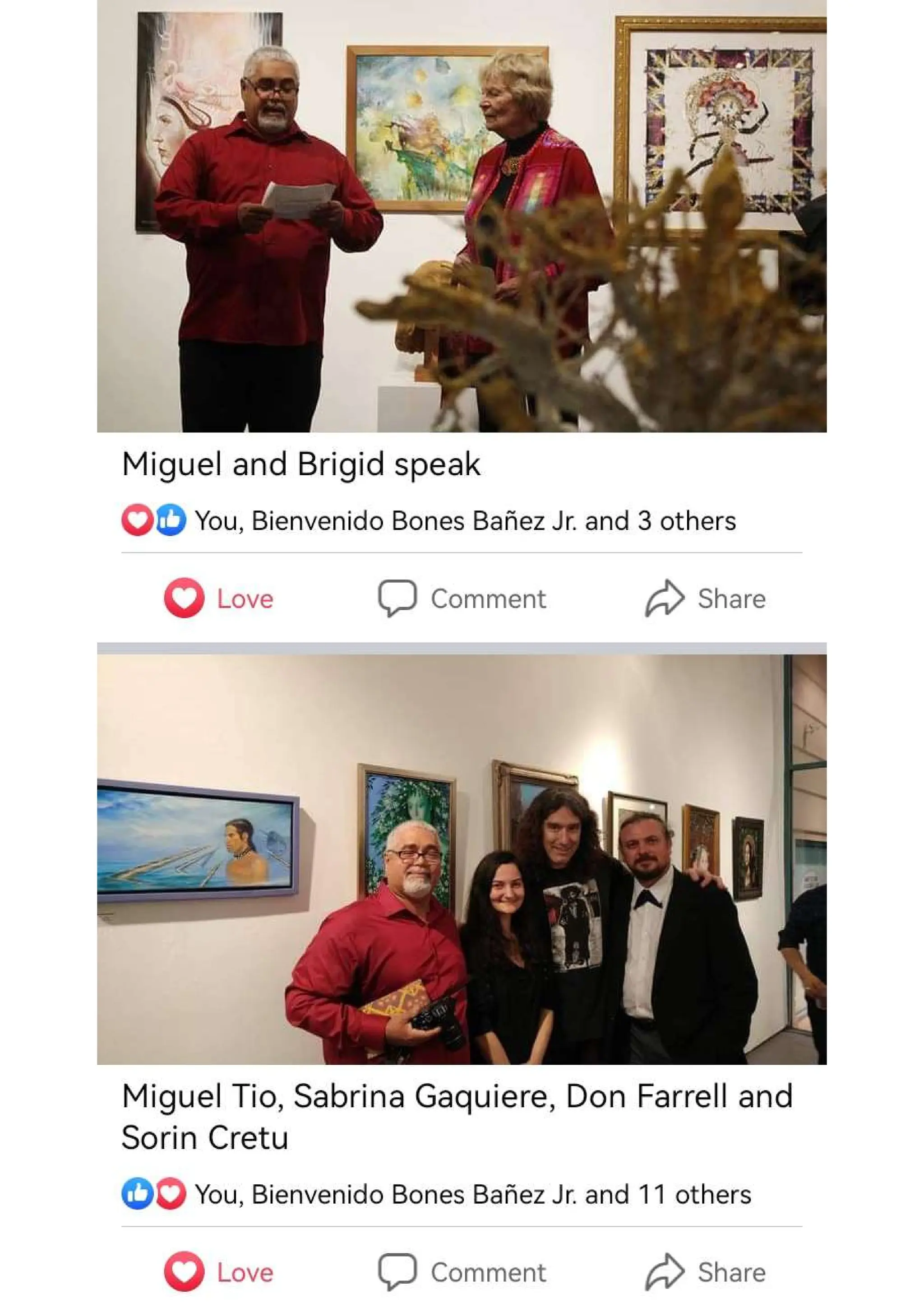 Visionaries Alchemy 2017, Olga Spiegel, Miguel Tio, France Garrido and Bienvenido Bones Bañez Jr. New York Art World Historical from Society Art of Imagination