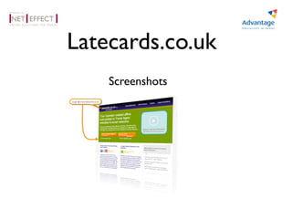 Latecards.co.uk
    Screenshots
 