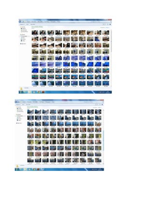 Screenshots for evidence of actual photos