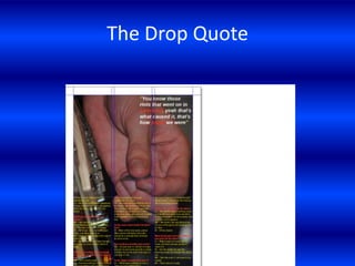 The Drop Quote
 