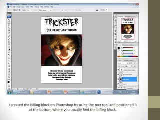 Poster First Draft Example Screenshots of first poster draft | PPTX