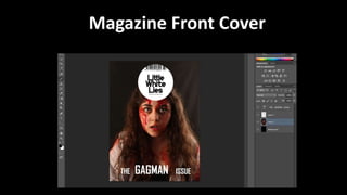 Magazine Front Cover
 