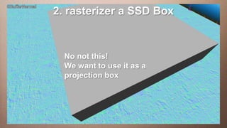 Edit This slide hasaa 16:9SSD Box
            2. rasterizer a media window
     this text to create Heading

   This subtitle is 20 points
   Bullets are blue
   They have 110%not this!
                  No line spacing, 2 points before & after
   Longer bullets in want to use it as a
                  We the form of a paragraph are harder to
                  projection box
    read if there is insufficient line spacing. This is the
    maximum recommended number of lines per slide
    (seven).
     Sub bullets look like this
 