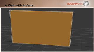 A Wall with 4 Verts
Edit this text to create a Heading

   This subtitle is 20 points
   Bullets are blue
   They have 110% line spacing, 2 points before & after
   Longer bullets in the form of a paragraph are harder to
    read if there is insufficient line spacing. This is the
    maximum recommended number of lines per slide
    (seven).
     Sub bullets look like this
 