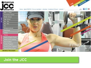 Join the JCC
 