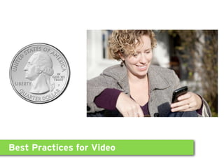 Best Practices for Video
 