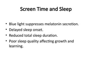 Impact of Screen Time on Child Development: Risks and Guidelines | PPTX