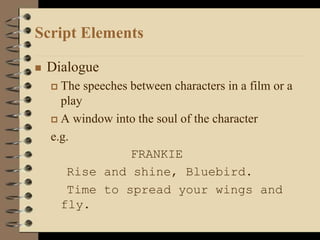Screen writing | PPTX