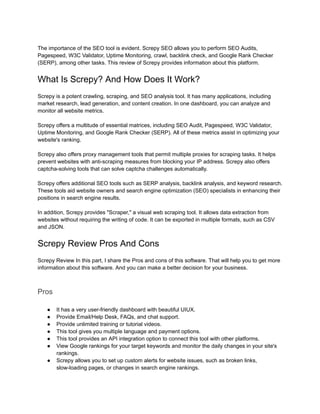 How Screpy’s PageSpeed Reduces Bounce Rates: A Guide