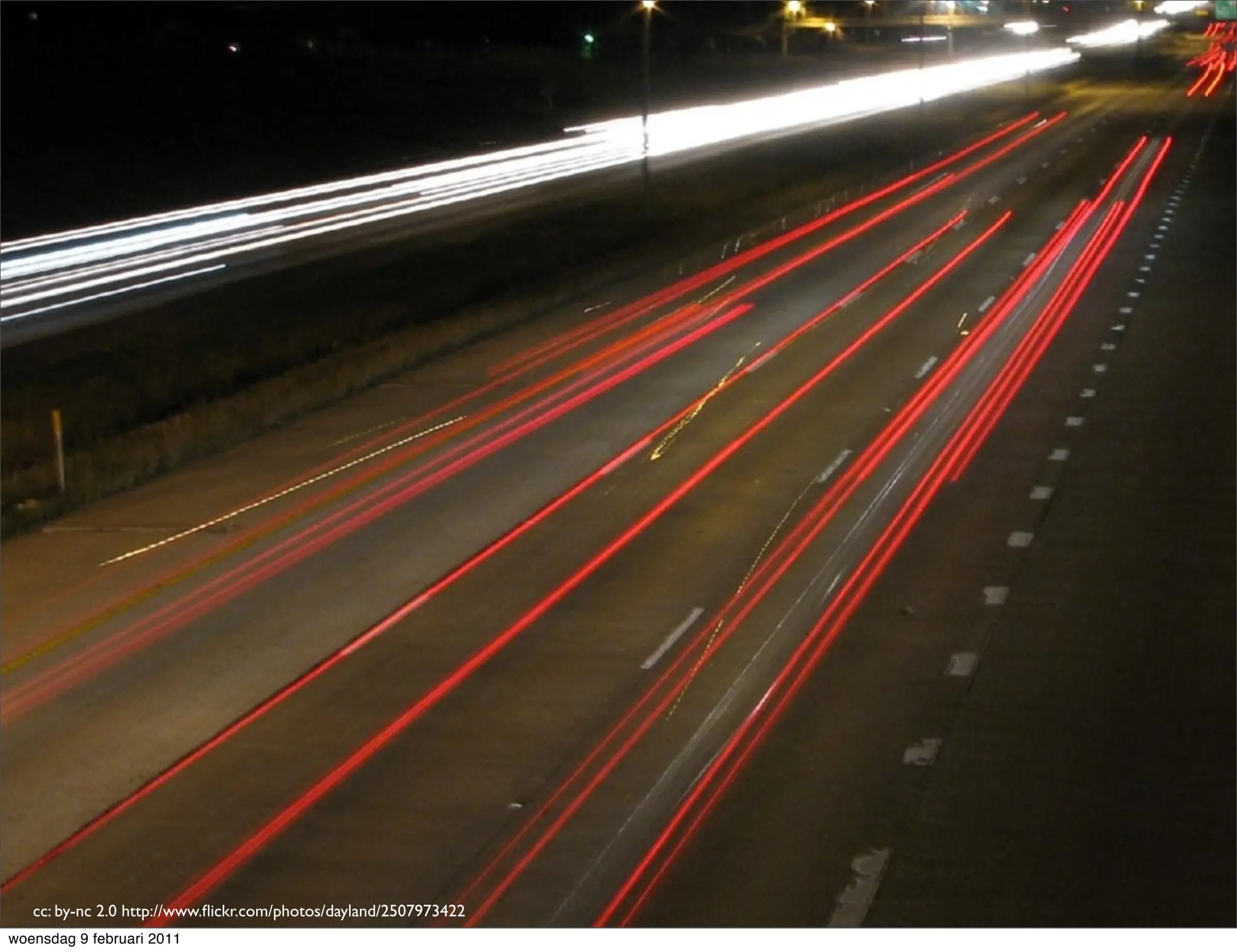 cc: by-nc 2.0 http://www.ﬂickr.com/photos/dayland/2507973422
woensdag 9 februari 2011
 