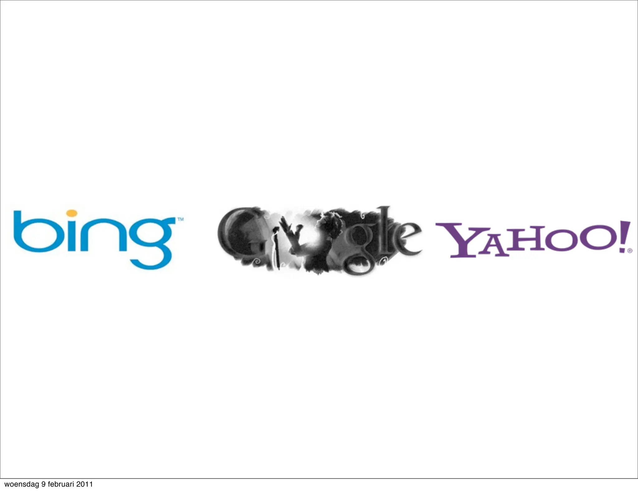 woensdag 9 februari 2011
 