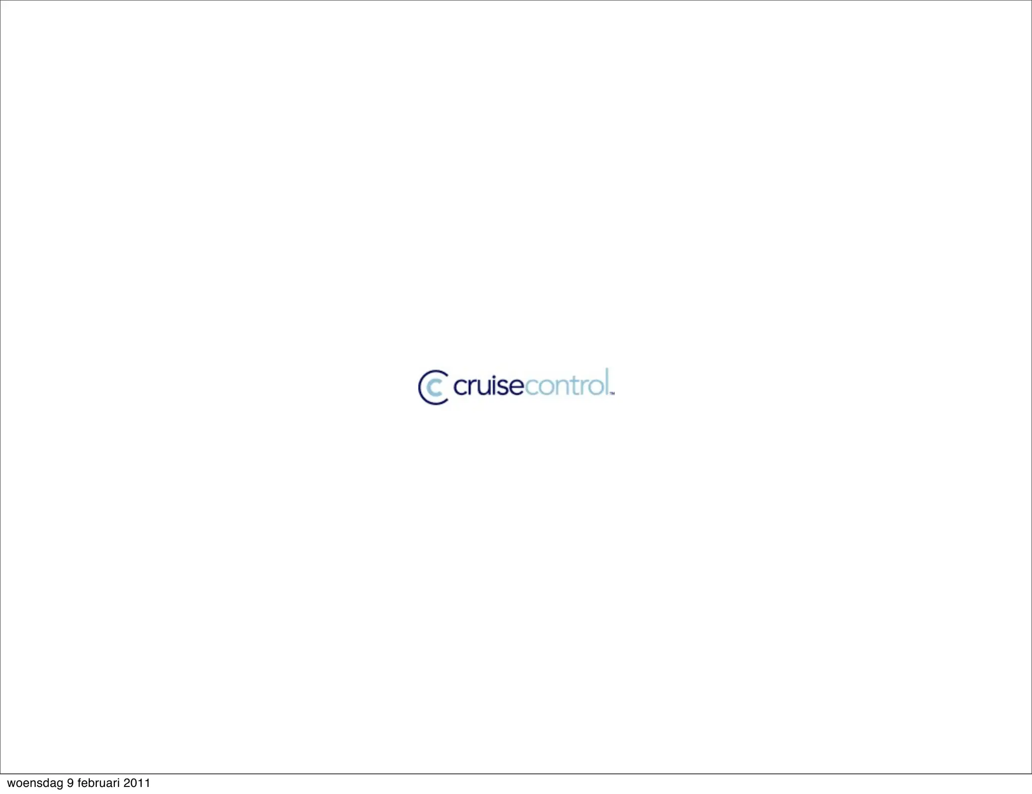 woensdag 9 februari 2011
 