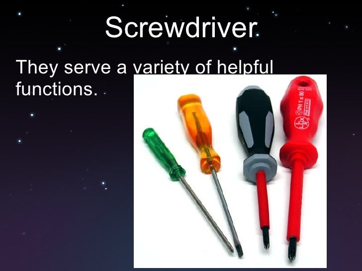 screwdriver