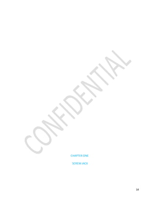 14
CHAPTER ONE
SCREW JACK
 