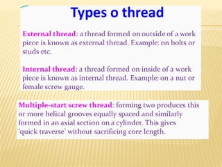 Screw thread measurement | PPT