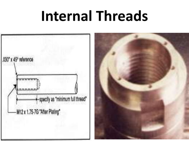Screw thread cutting internal | PPT