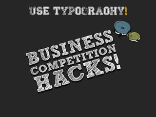 Use typograohy!
 
